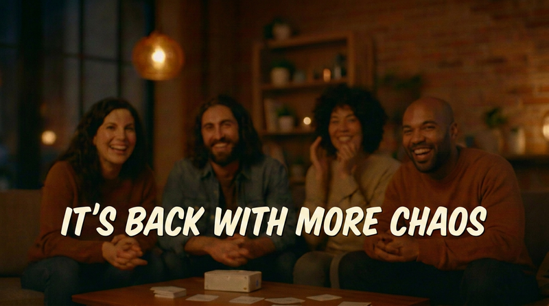We're Back. And We Brought More Chaos With Us.