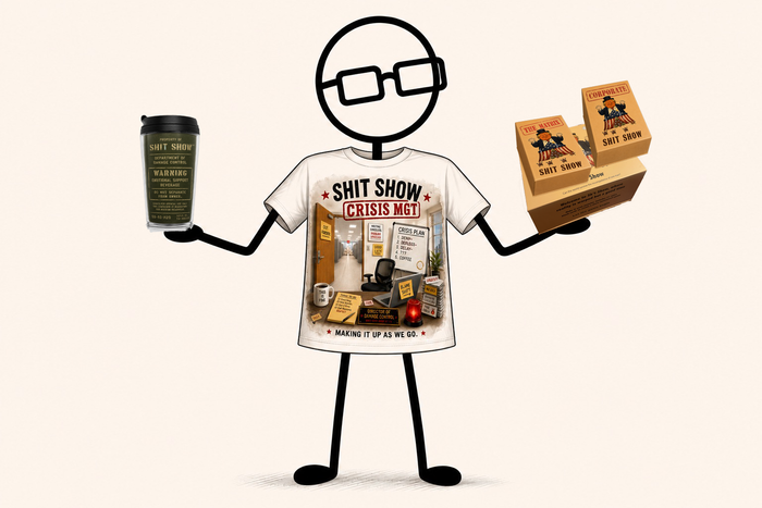 Shit Show Code Brown Level Bundle - full kit with tumbler and game boxes