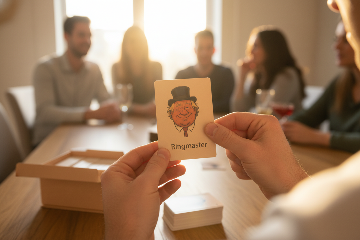 Ringmaster sets the scene.